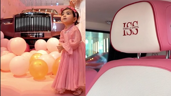 father gifted rolls Royce Cullinan to daughter