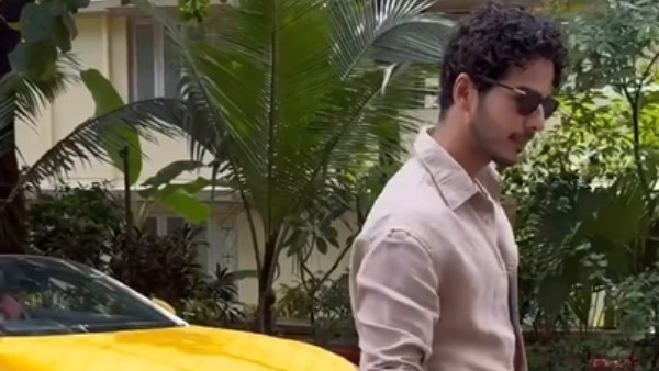 Ishan khatter in mg cyberster