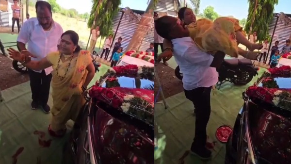 husband placed wifes footprint on car husband placed wifes footprint on car