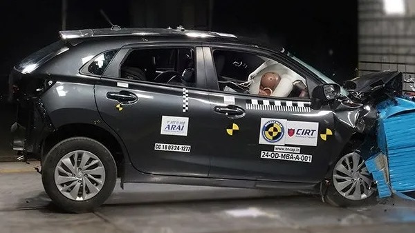 maruti baleno bharat ncap crash test