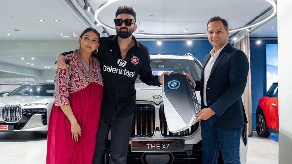 singer navraj hans buys bmw X7