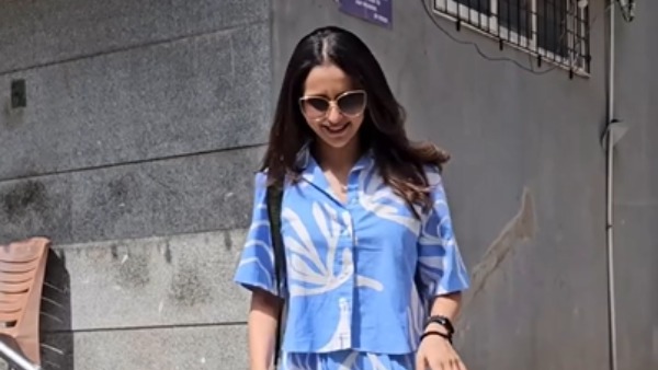 rakul preet spotted in Maybach gls rakul preet spotted in Maybach gls