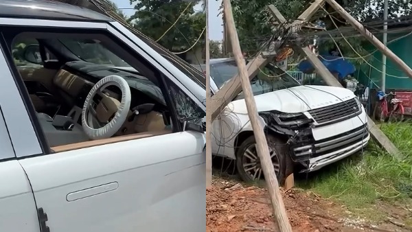 range rover autobiography crashed in kerala
