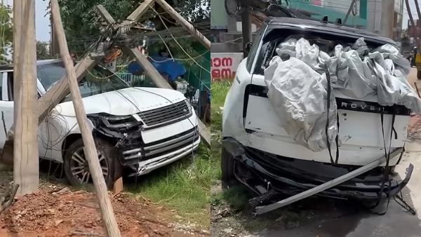 range rover autobiography crashed in kerala
