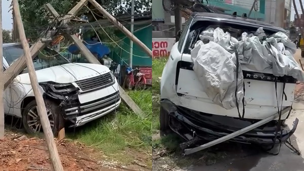 range rover autobiography crashed in kerala