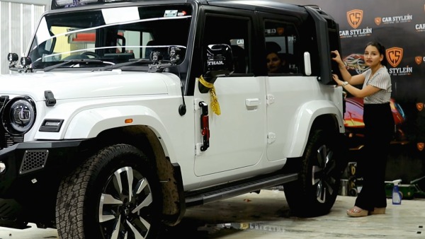 how to increase road presence of thar roxx