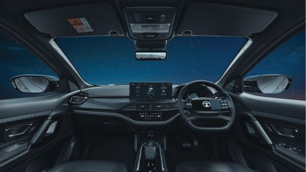 tata harrier ev interior
