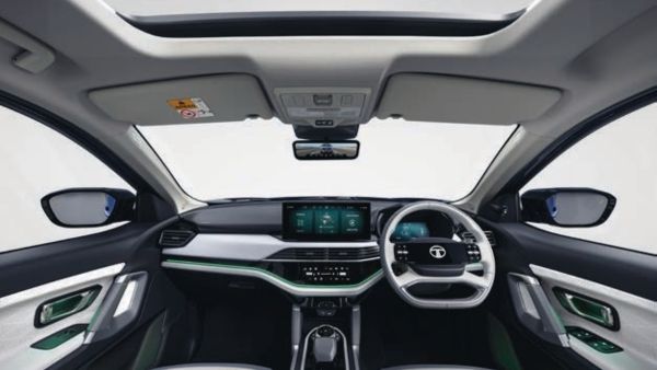 tata harrier ev interior
