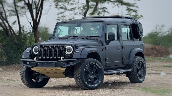 Mahindra thar roxx modification images