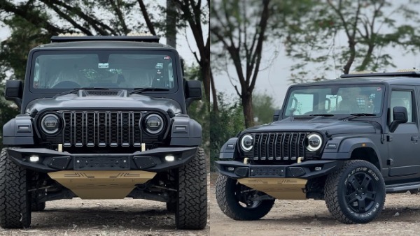 Mahindra thar roxx modification images