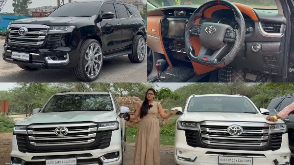 Toyota fortuner converted to lc 300