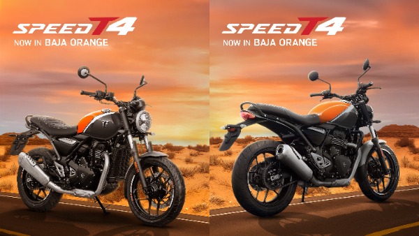 Triumph Speed T4 Baja Orange Colour Option Launched At Rs 2 05 Lakh