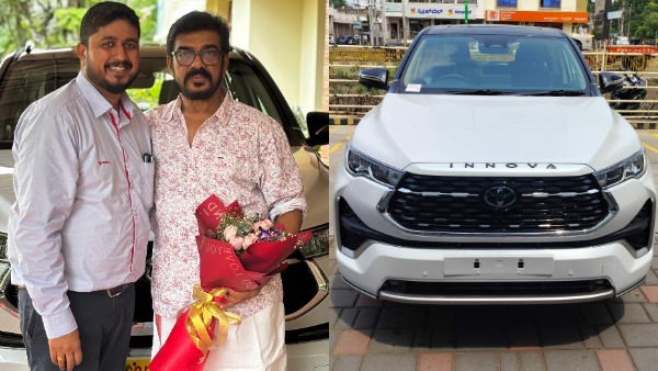 Actor Vijayaraghavan Buys Kerala s First Toyota Innova Hycross Exclusive Edition