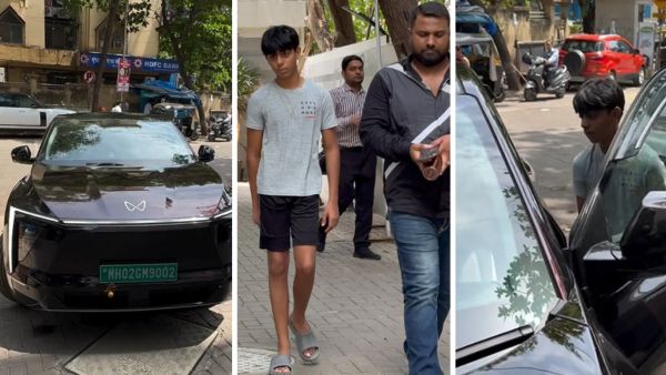 yug devgn spotted in mahindra xev 9e