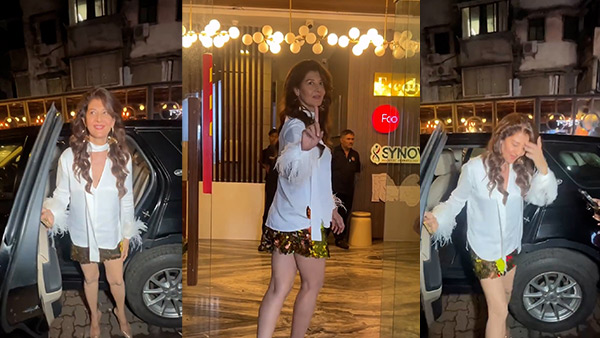 sangeeta bijlani spotted in range rover