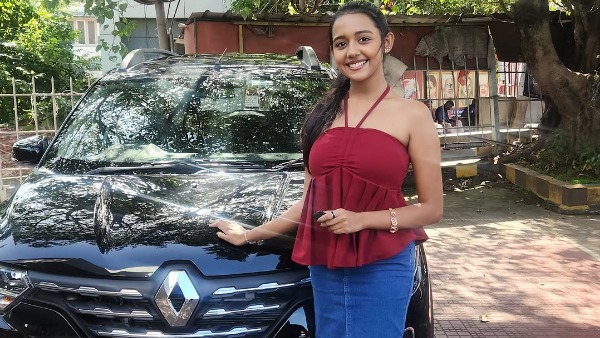actress diya deepan buys Renault triber actress diya deepan buys Renault triber