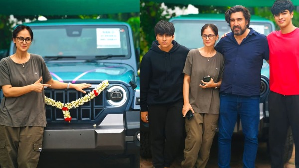 Actress Simran Buys Mahindra Thar Roxx Actress Simran Buys Mahindra Thar Roxx