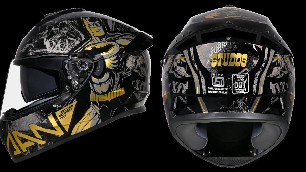 studds unveiled new batman edition helmet studds unveiled new batman edition helmet