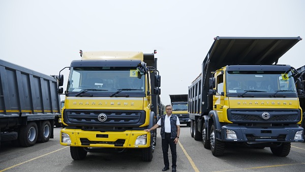bharat benz launched new heavy duty trucks