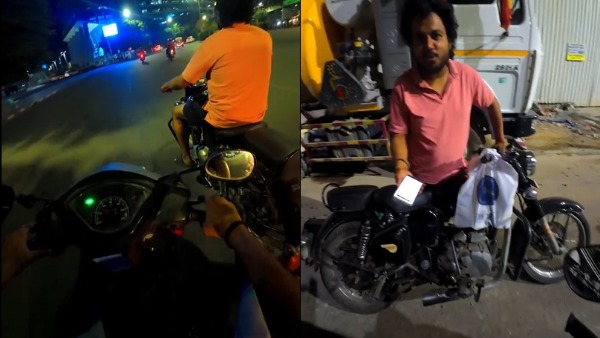 bullet owner booked rapido guy for help bullet owner booked rapido guy for help