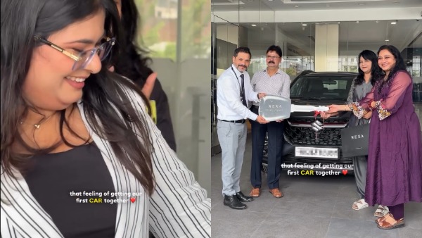 Couple Gets Emotional During Delivery Of Their First Car Maruti Suzuki Fronx Social Media Reacts