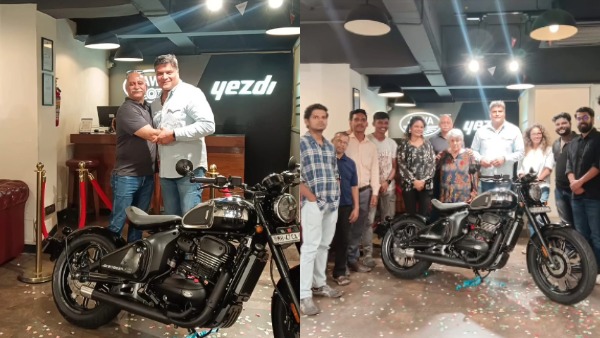 Actor Dayanand Shetty Gets Jawa Bobber 42 As Gift From His Mother From Past Life