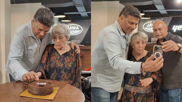 Actor Dayanand Shetty Gets Jawa Bobber 42 As Gift From His Mother From Past Life