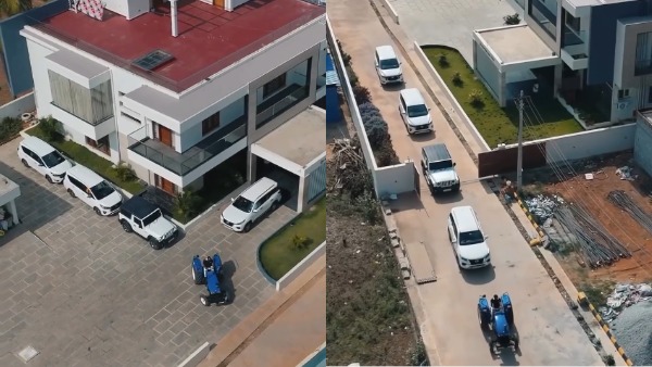 Farmer Came In Tractor To Buy Land Rover Defender Luxury SUV