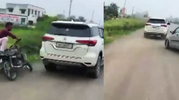 fortuner driver gun threaten