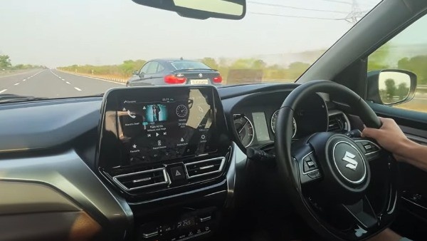 fronx turbo racing at speed of 200kmh