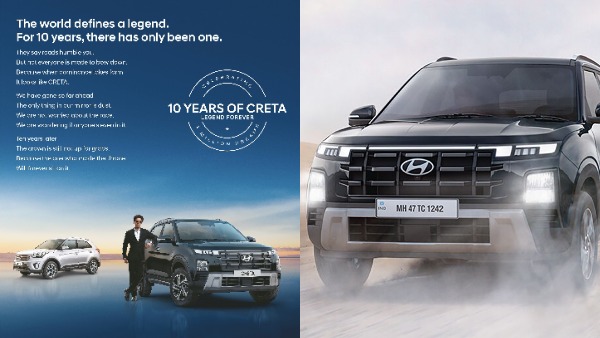 Hyundai creta celebrating 10 years in india