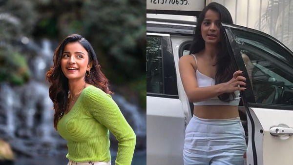 mahima makwana spotted in jeep compass mahima makwana spotted in jeep compass