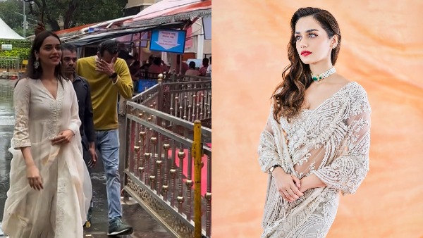 manushi chhillar spotted in benz e class