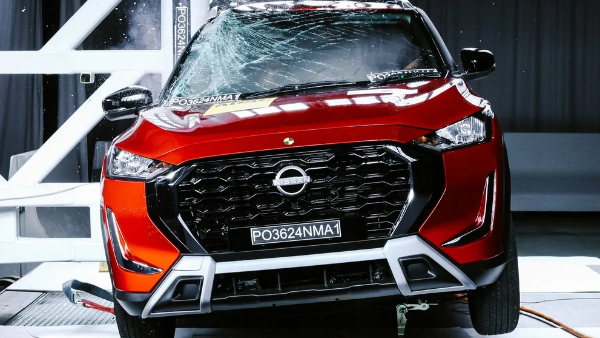 nissan magnite crash test