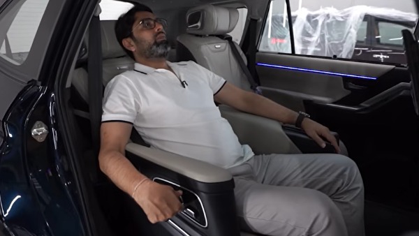 Toyota innova hycross with business class seats