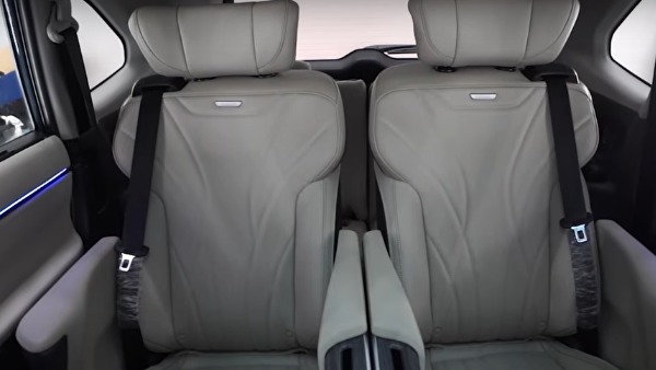 Toyota innova hycross with business class seats