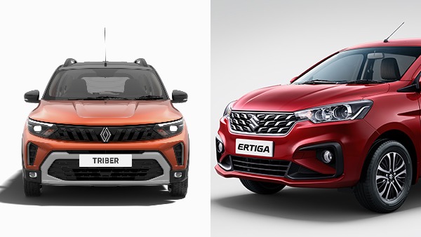 Renault triber facelift vs maruri Suzuki ertiga Renault triber facelift vs maruri Suzuki ertiga