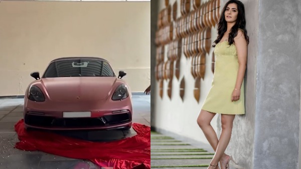 Varalakshmi got Porsche 718 Boxster gift from husband Varalakshmi got Porsche 718 Boxster gift from husband