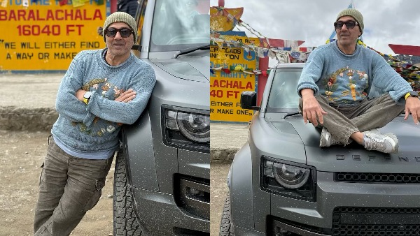 sunny deol with defender octa in Baralacha La