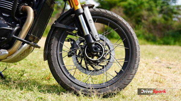 triumph scrambler 400 xc braking