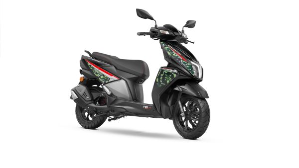 tvs ntorq super soldier edition launched