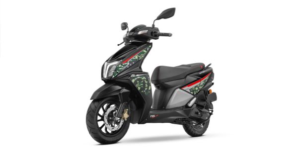 tvs ntorq super soldier edition launched