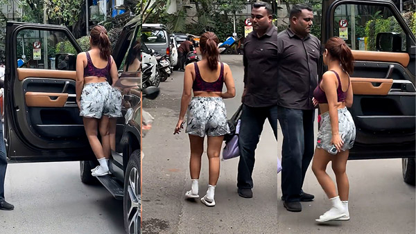 neha kakkar spotted in land rover defender neha kakkar spotted in land rover defender