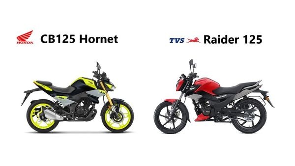 Honda CB125 Hornet Vs TVS Raider 125 Price Design Specs Features Hardware Comparison
