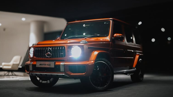 kapil mohan mercedes amg g63 magno orange