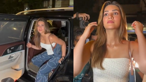 kriti sanon spotted in maybach gls 600 kriti sanon spotted in maybach gls 600