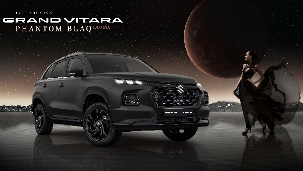 maruti grand vitara phantom blaq edition unveiled