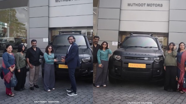 Munnar Grand Cliff Resorts MD Shemi Musthafa Buys Kerala s First Defender V8 SUV Worth Rs 3 30 Crore