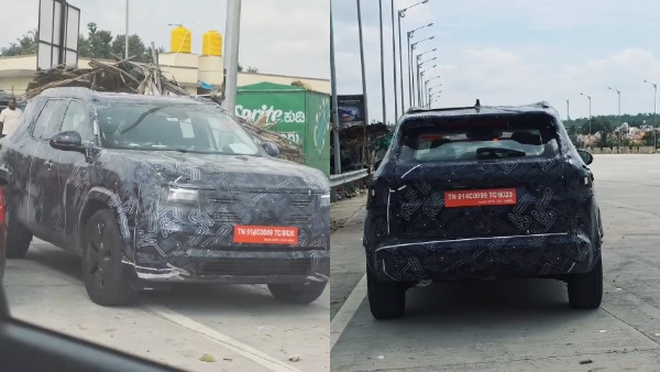 Nissan Midsize SUV Spied For The First Time On Indian Roads Rivals Hyundai Creta