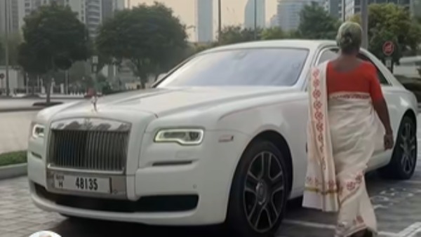 72 year old maniamma drives rolls Royce